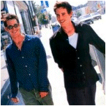 Nick et son frre jumeau Kelly.