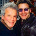 David et son pre.