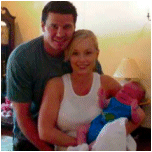 David, sa femme Jaime et son fils Jayden.