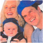 David, sa femme Jaime et son fils Jayden.