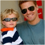 David et son fils Jayden.