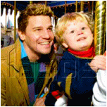 David et son fils Jayden.
