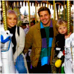 David, sa femme Jaime et son fils Jayden.