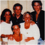 David et sa famille.