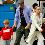 David, sa femme Jaime et son fils Jayden.