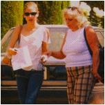 Sarah et sa mre.