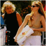 Sarah et sa mre Rosellen.