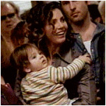 Charisma et son fils Donovan.