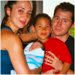 Eliza, son frre et ses neveux.