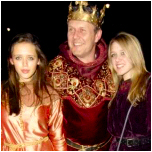 Anthony et ses filles Daisy May et Emily Rose.