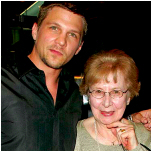 Marc Blucas et sa mre.