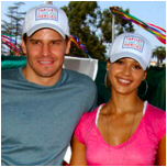 David et Jessica Alba.