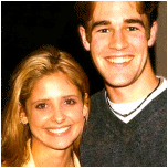 Sarah et James Van der Beek.