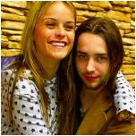 Vincent et l'actrice Taryn Manning.