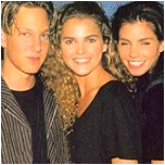 Charisma, Keri Russell et Randy Spelling, du casting de 'Malibu Shores'.