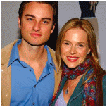 Julie et Kerr Smith alias Jack dans 'Dawson'.