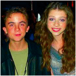 Michelle et Frankie Muniz.