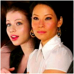 Michelle et Lucy Liu.