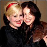 Michelle et Kelly Osbourne.